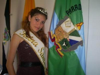 Carolina Jiménez, Reina de Santa Rosa