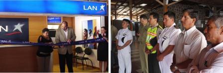 LAN inauguró punto de venta en San Cristóbal