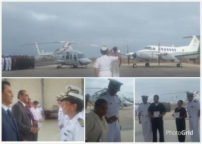 Base Aeronaval San Cristóbal recordó aniversario de la Aviación Naval