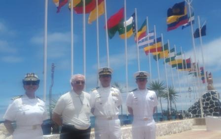 Visita de honor en la Segunda Zonal Naval