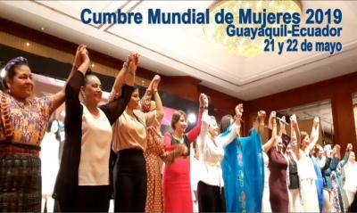 Mujeres en Cumbre Mundial Ecuador