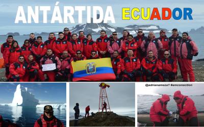 ECUADOR SUMA 28 EXPEDICIONES A LA ANTÁRTIDA